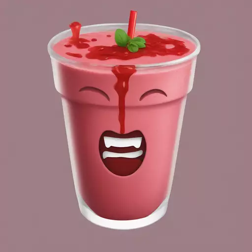 Tiger’s blood smoothie emoji