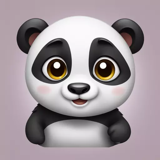 cute panda emoji