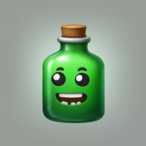 poison bottle emoji