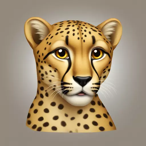 cheetah emoji
