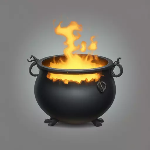 witch cauldron emoji