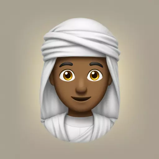 العلامة الزرقاء  emoji