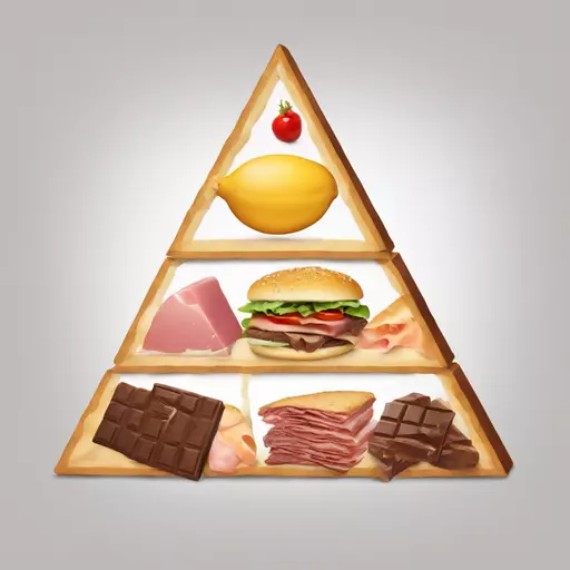 Calories do at least not increase the healthy diet, not with serotonin, but with healthy and non-allergenic proteins. The diet like the healthy diet is taken from a food pyramid. There are in the pyramid food, 2%, you never eat, ham made from meat you never eat 2% of chocolate in the package like a chocolate bar. emoji