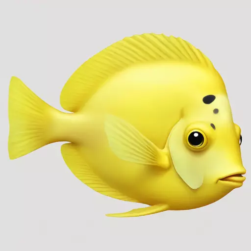 yellow tang emoji