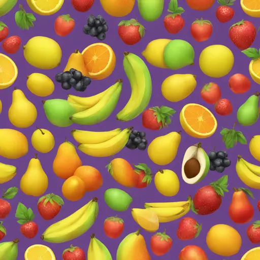 Fruits emoji