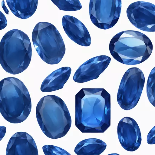 sapphire oval gem emoji