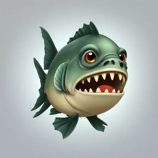 piranha emoji