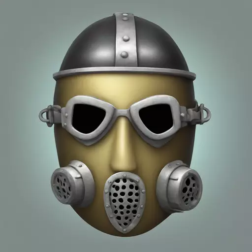 medieval scuba mask emoji