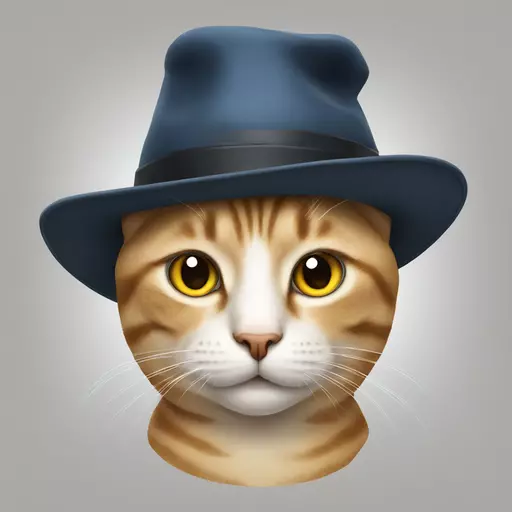 cat with hat emoji