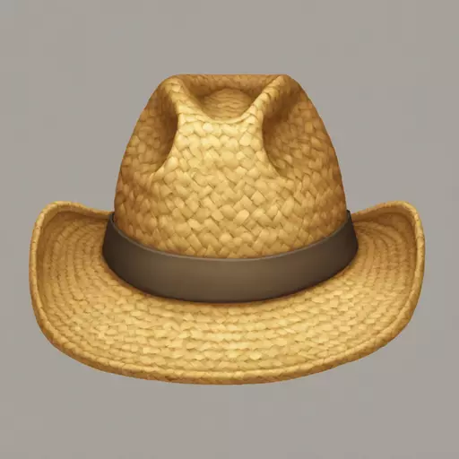 straw hat emoji