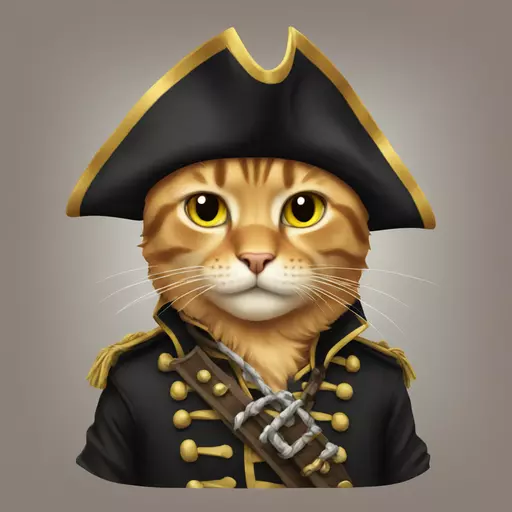 cat pirate emoji