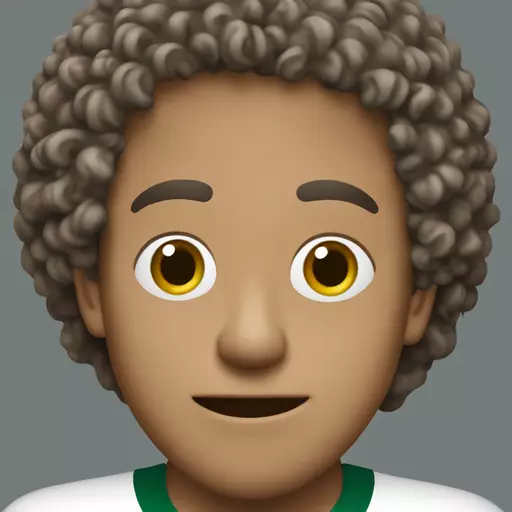 Fluminense, white, curly hair emoji