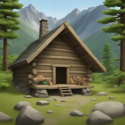 mountain shelter emoji