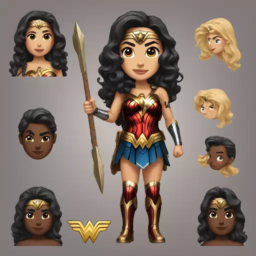 wonder woman emoji