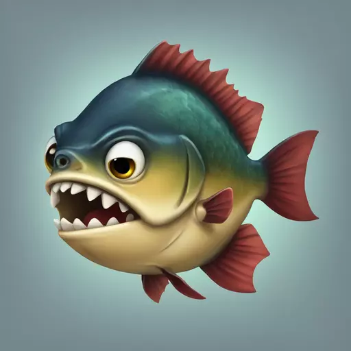 piranha emoji
