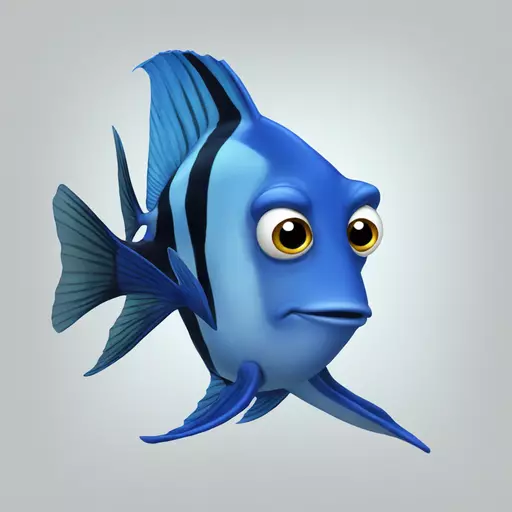 blue tang emoji