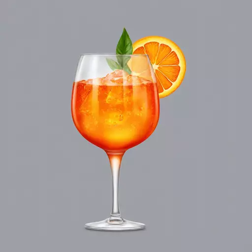 aperol spritz glass emoji