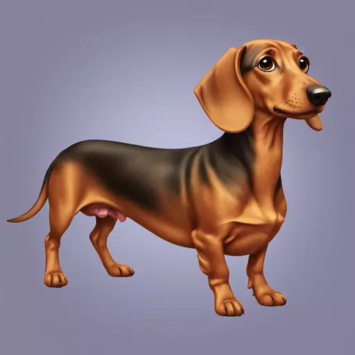 dachshund emoji