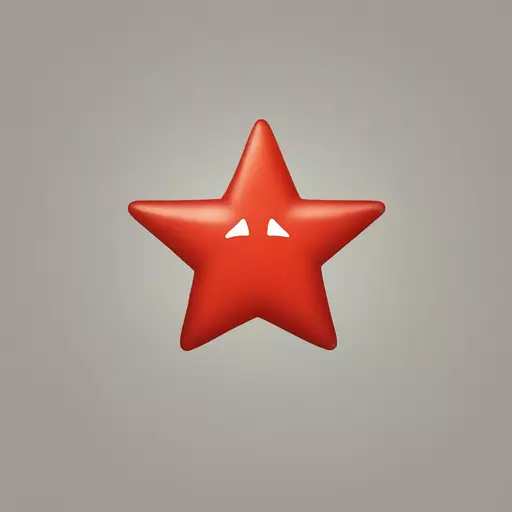 Red star emoji