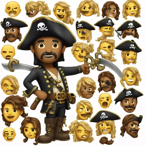 pirate emoji emoji