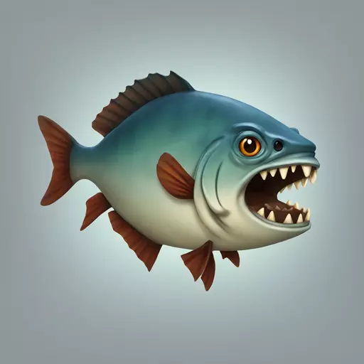piranha emoji