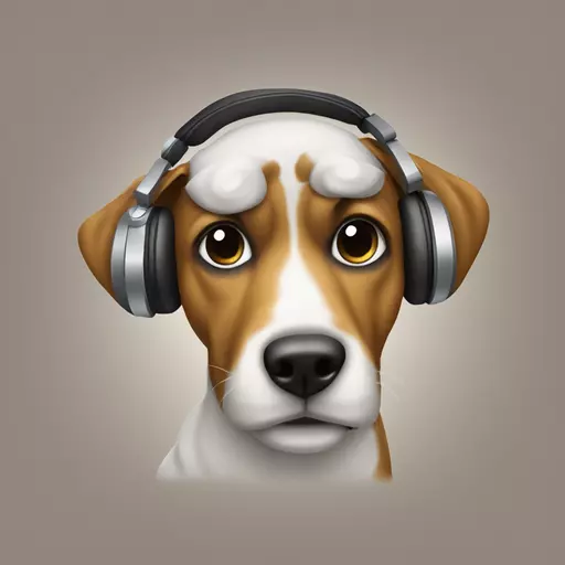 dog dj emoji