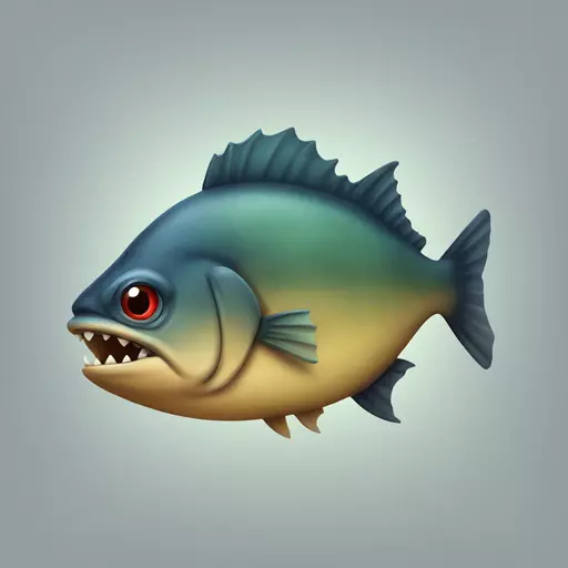 piranha emoji