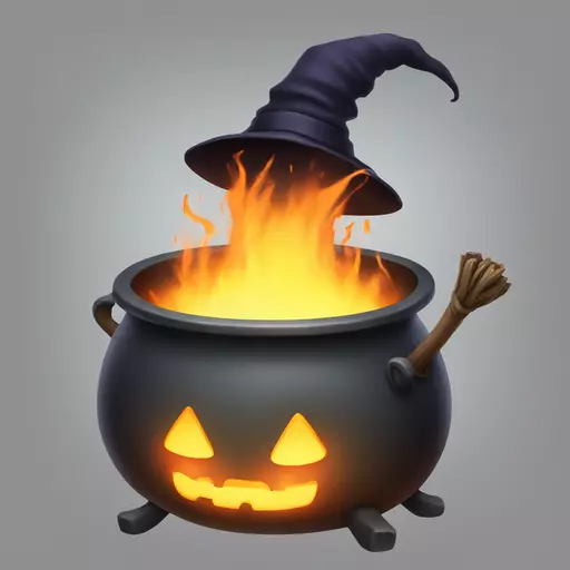 witch cauldron emoji