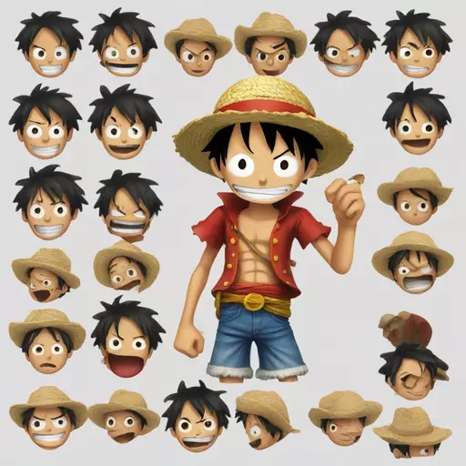 Luffy emoji