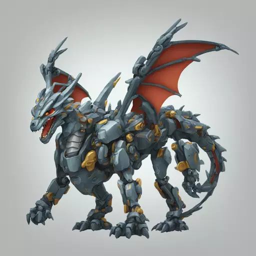 mecha dragon emoji