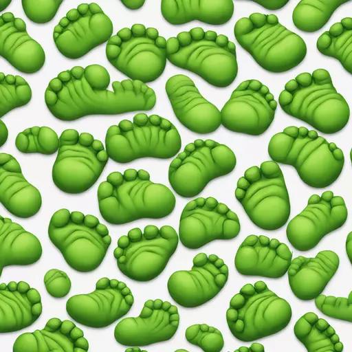 hulk toes emoji