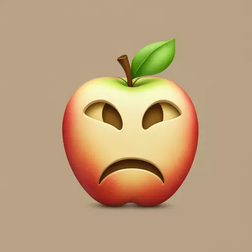 Apple logo emoji