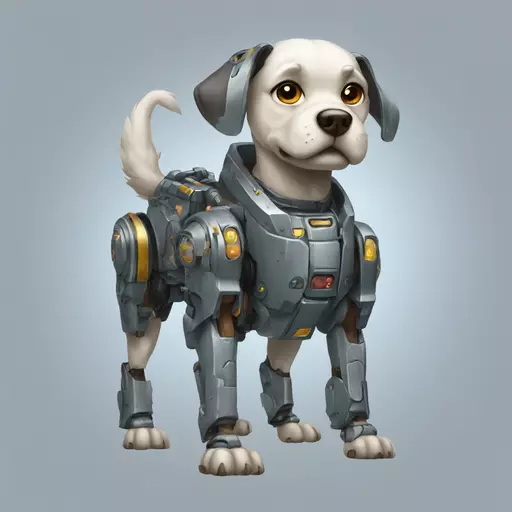 mecha dog emoji