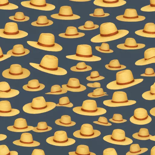 straw hat emoji