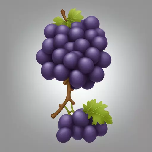 single grape emoji
