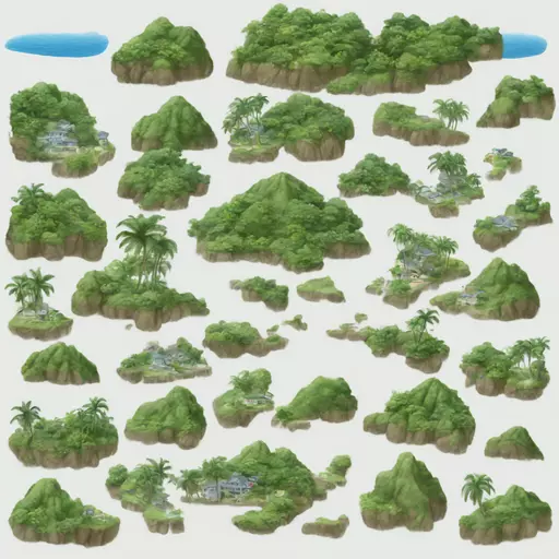 Epstein Island藍白建築表情符號 emoji