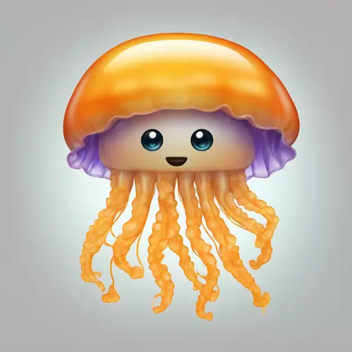 Jellyfish Kumquat emoji