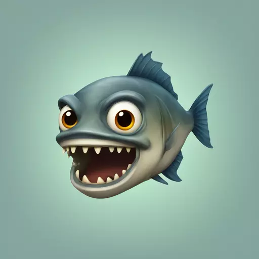 piranha emoji