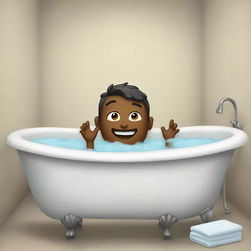 bathtub emoji
