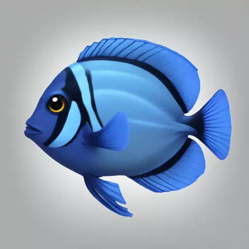blue tang emoji