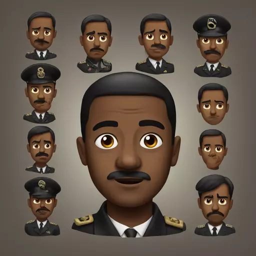 black hitler emoji