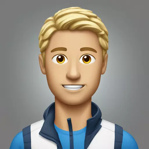 Biathlonist emoji