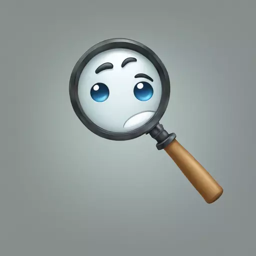 magnifier emoji