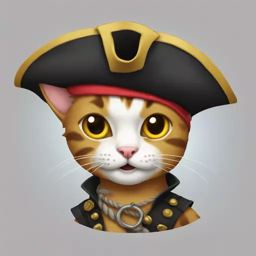 cat pirate emoji