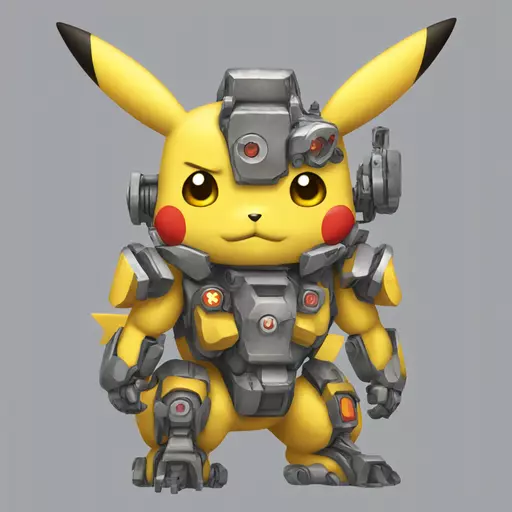 mecha pikachu emoji
