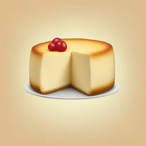cheesecake emoji