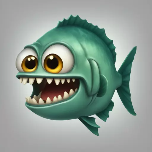 piranha emoji