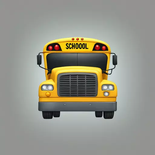 yassified school bus emoji