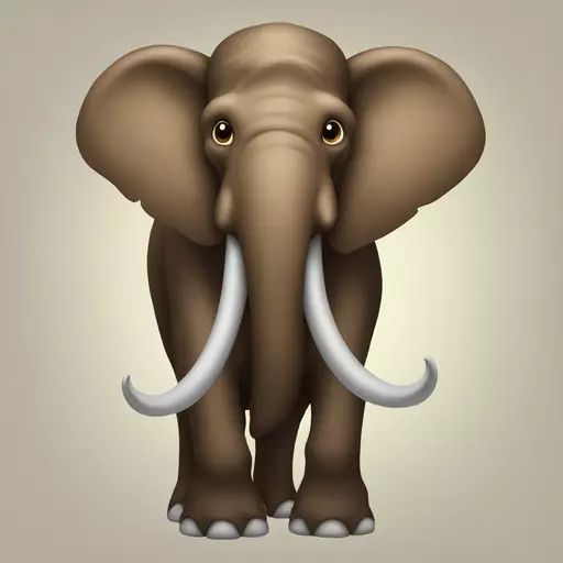 mammoth emoji