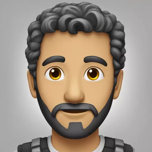 رجل يطلع مخه emoji